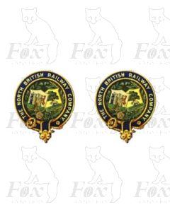 1 pair North British Railway Crests (DIGITAL CREST)