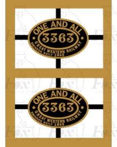 3363 ONE AND ALL