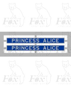 6223 PRINCESS ALICE (for Streamlined Locos)