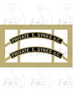 5537  PRIVATE E. SYKES V.C.