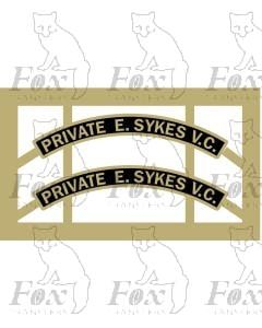 45537  PRIVATE E. SYKES V.C.