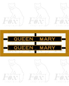 6222 QUEEN MARY   (Late LMS format in BRASS)