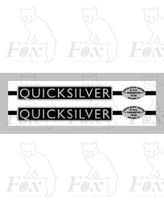 2510  QUICKSILVER (stainless steel plates with round corners)