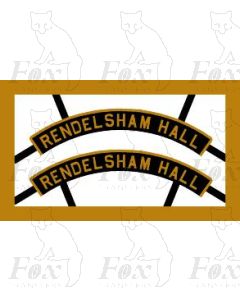 61639 RENDLESHAM HALL to 1938