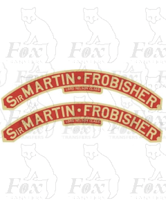 864  SIR MARTIN FROBISHER 