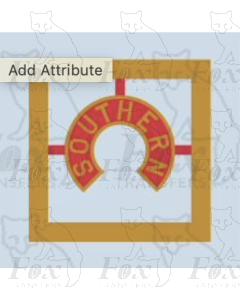 Southern Railway horseshoe plate