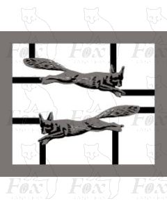 60017 SILVER FOX (stainless steel foxes only)