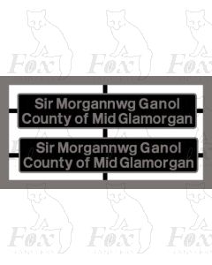 56053 Sir Morgannwg Ganol County of Mid Glamorgan