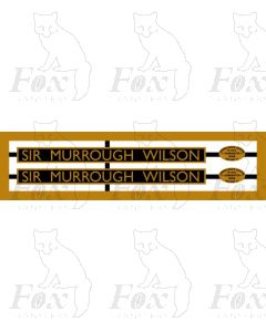 4499-2 SIR MURROUGH WILSON
