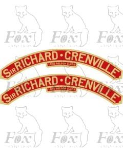 853  SIR RICHARD GRENVILLE