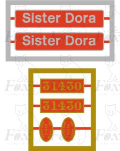 31430 Sister Dora - WITH NUMBERPLATES/PLAQUES