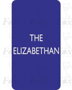 Tailboard - THE ELIZABETHAN dark blue and white