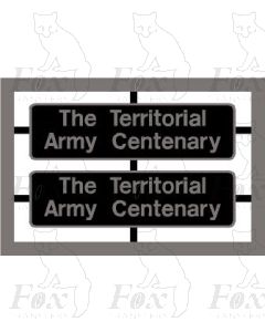 60040 The Territorial Army Centenary
