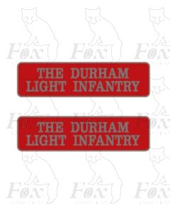 55017 THE DURHAM LIGHT INFANTRY (with crests)