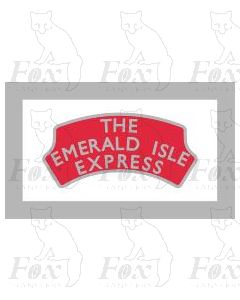 Headboard (plain) - THE EMERALD ISLE EXPRESS - red