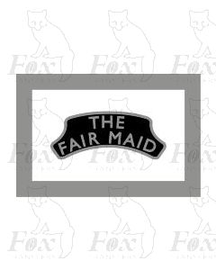 Headboard (plain) - THE FAIR MAID - black