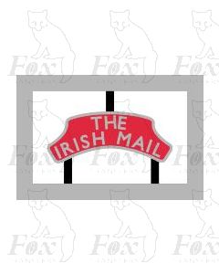 Headboard (plain) - THE IRISH MAIL - red