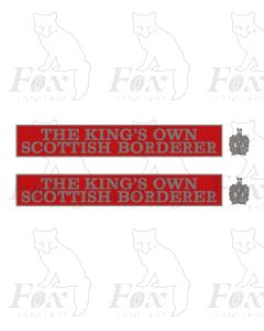 55010 THE KINGS OWN SCOTTISH BORDERER