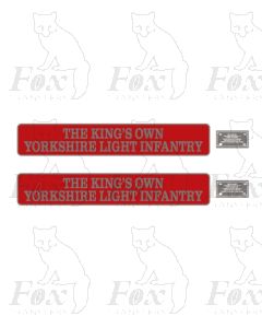 D9002 THE KINGS OWN YORKSHIRE LIGHT INFANTRY