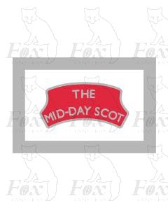 Headboard (plain) - THE MID-DAY SCOT - red