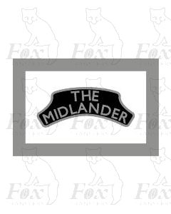 Headboard (plain) - THE MIDLANDER - black
