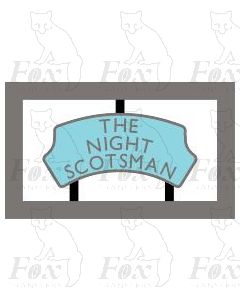 Headboard (plain) - THE NIGHT SCOTSMAN - light blue