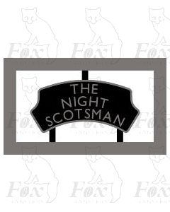 Headboard (plain) - THE NIGHT SCOTSMAN - black