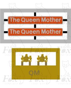 47541 The Queen Mother with crests