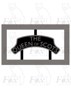 Headboard (plain) - THE QUEEN OF SCOTS - black