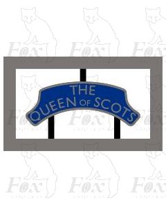 Headboard (plain) - THE QUEEN OF SCOTS - dark blue
