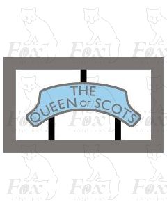 Headboard (plain) - THE QUEEN OF SCOTS - light blue