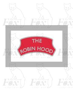 Headboard (plain) - THE ROBIN HOOD - red