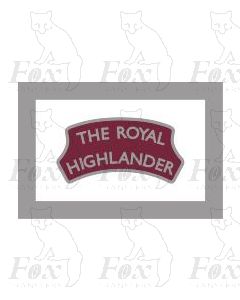 Headboard (plain) - THE ROYAL HIGHLANDER - maroon