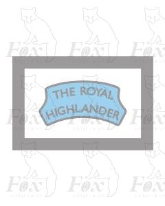 Headboard (plain) - THE ROYAL HIGHLANDER - light blue
