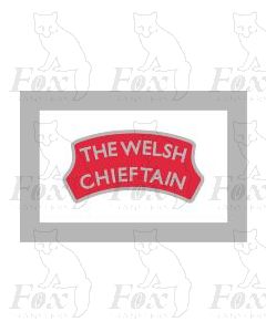 Headboard (plain) - THE WELSH CHIEFTAIN - red