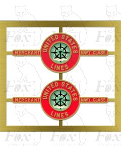 21C12 UNITED STATES LINES - wheel design
