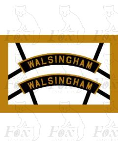 2802 WALSINGHAM - 2 pairs of works plates