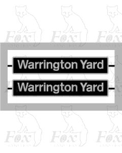47311 Warrington Yard