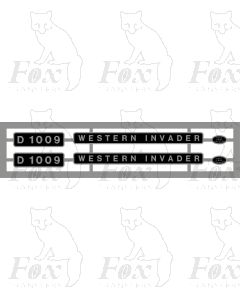 D1009 WESTERN INVADER