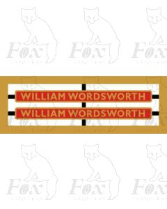 70030  WILLIAM WORDSWORTH
