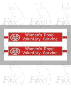47674 Womens Royal Voluntary Service (with plaques)