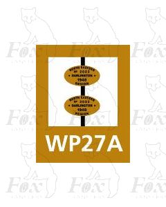 Darlington Worksplates - DATED