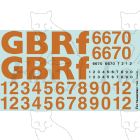 GBRf lettering/TOPS numbering