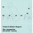 SER Timber & Bolster Wagon