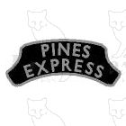 Headboard (plain) - PINES EXPRESS - black with shaped corners