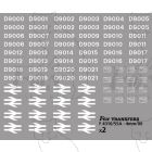 Class 55  Pre-TOPS D numbersets white