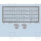 FEPE3000 alpha-numeric plus Lion & Wheel crests