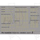 SOUTHERN ELECTRIC - SUBURBAN - Fully-made-up Numbersets and small detailing