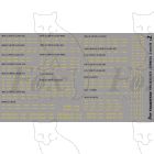 SOUTHERN ELECTRIC - EXPRESS - Fully-made-up Numbersets and small detailing