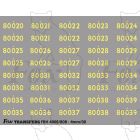 Cabside Numbersets for BR Standards
